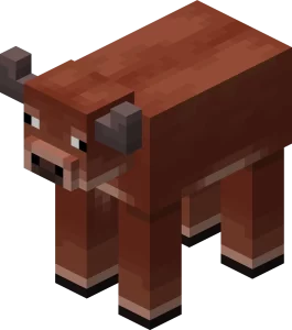 All Minecraft 1.21.5 Cow Variants: Warm Cow Mob