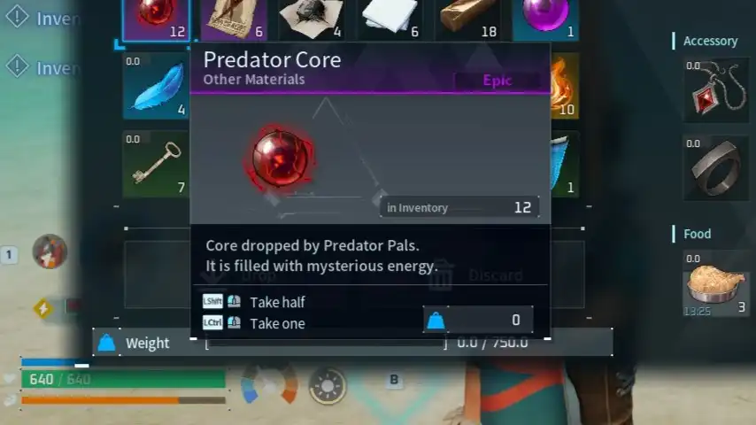 Palworld Predator Core Pal