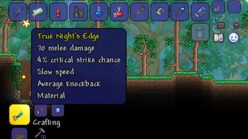 Terraria True Night's Edge