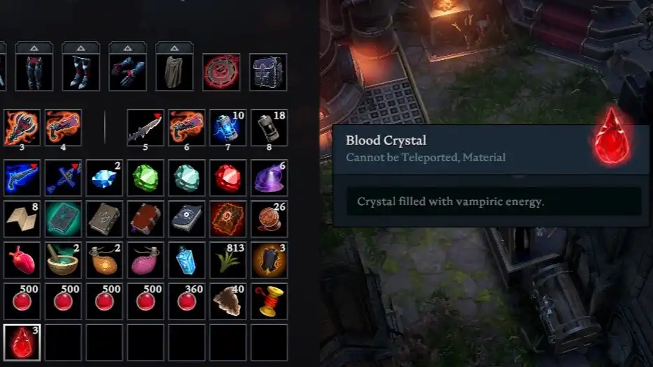 V Rising Blood Crystal