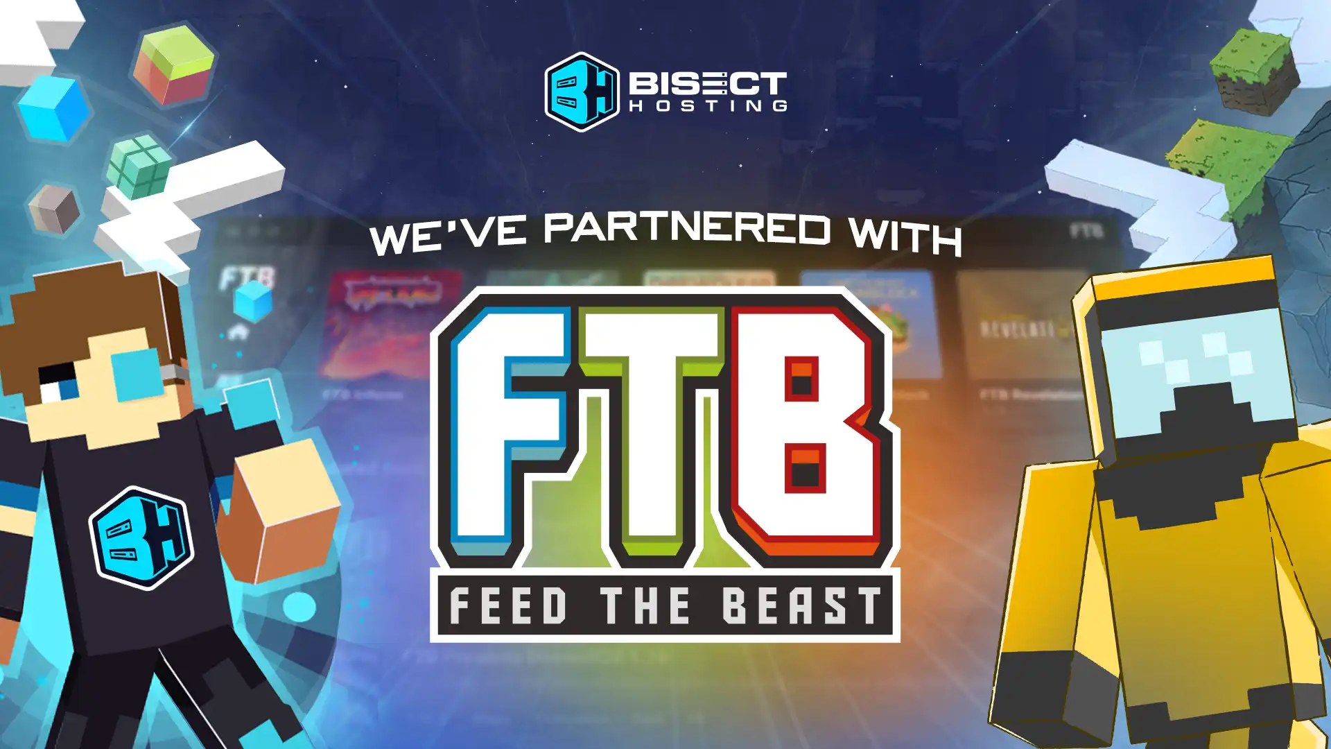 Feed The Beast x BisectHosting: Coming Together to Support Minecraft Modding