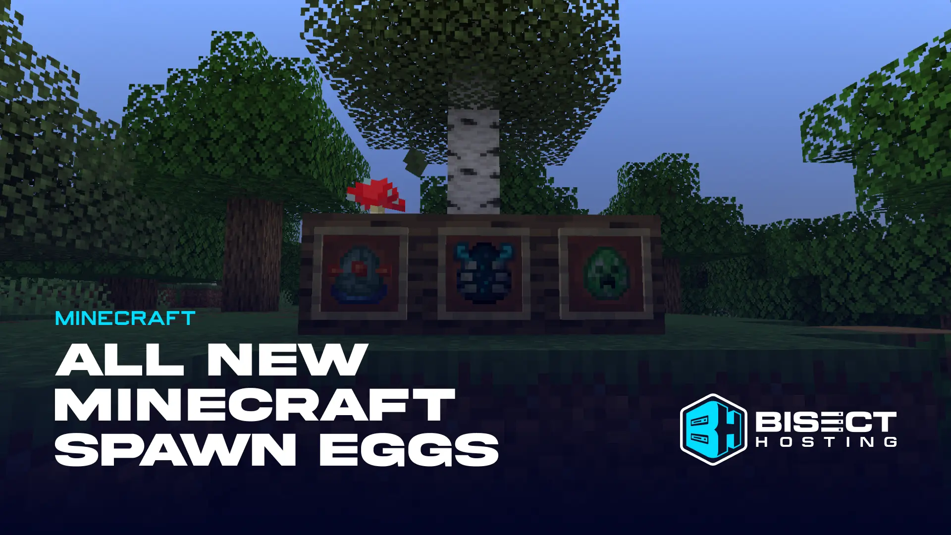 All NEW Minecraft Spawn Eggs: Full Egg List & Images