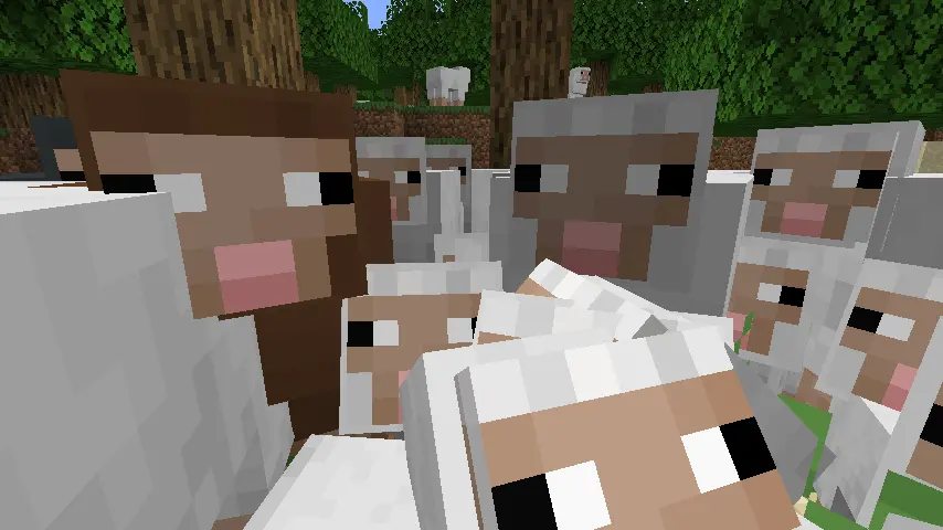 Minecraft Sheep Screenshot