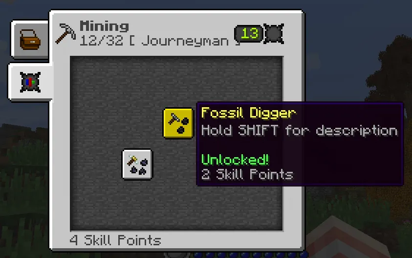 RLCraft Activated Perk Screenshot