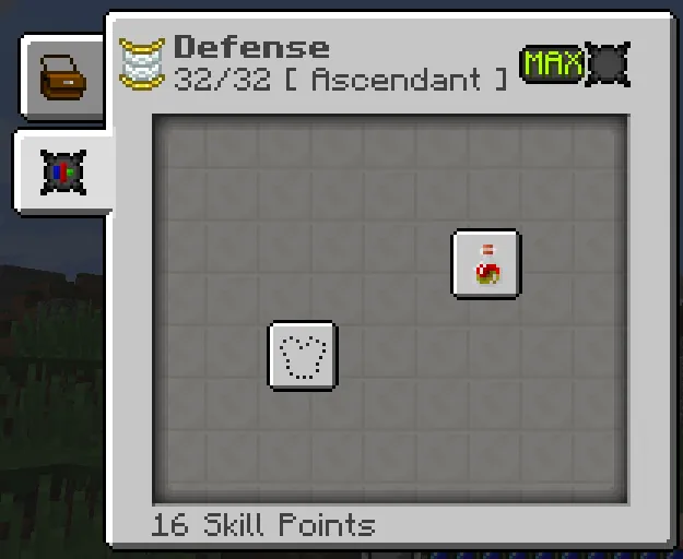 RLCraft Perks and Skill Points Screenshot