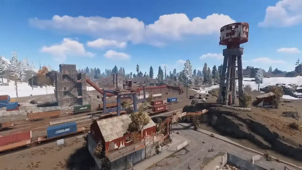 Rust Train Yard