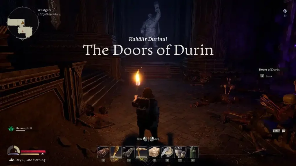 LotR Return to Moria Doors of Durin