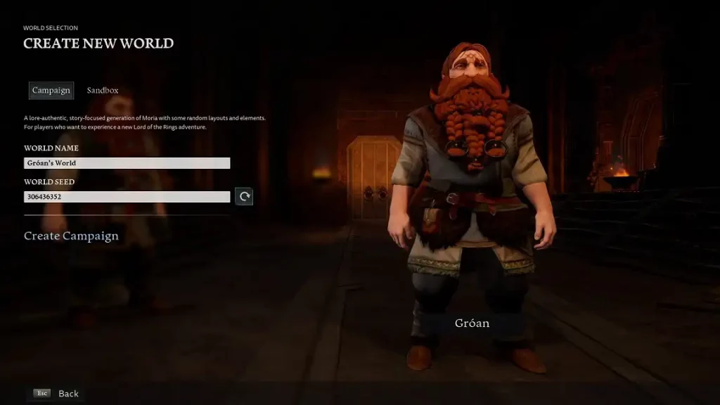 LotR Return to Moria Game Modes