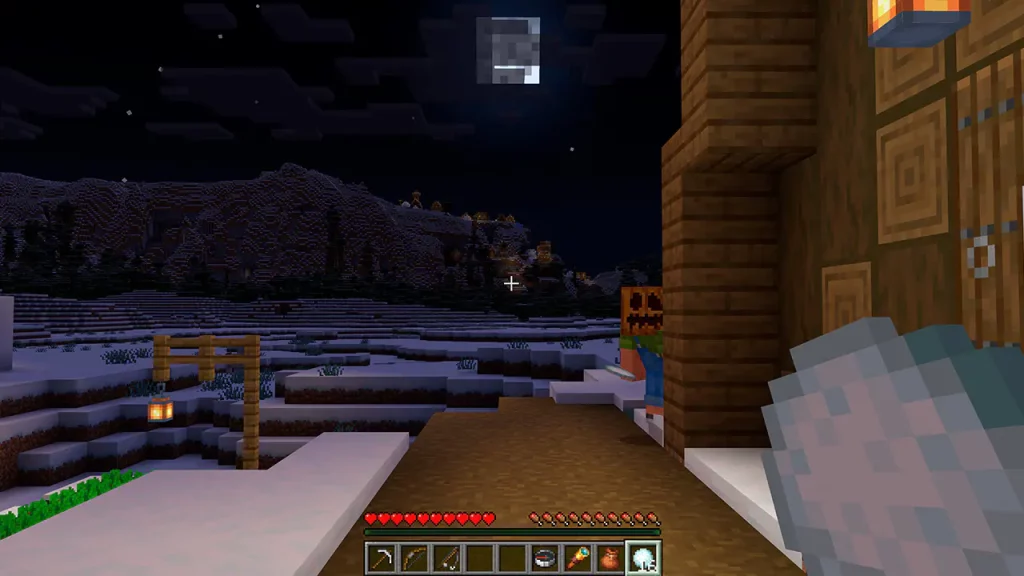 Minecraft Player Locator Bar Player Sneaking Screenshot