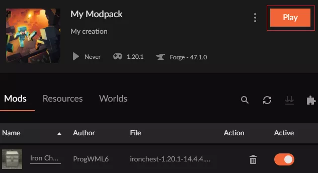 Customizing Modpacks: CurseForge support