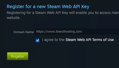 How to Get a Steam Web API Key for Your CS:GO Server - Knowledgebase -  Shockbyte