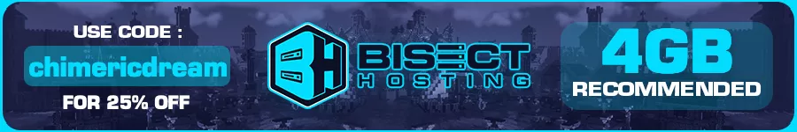 Bisect Hosting banner